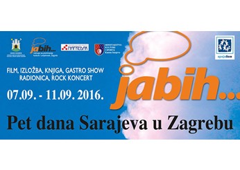 Ja BiH... 5 dana Sarajeva u Zagrebu 2016.