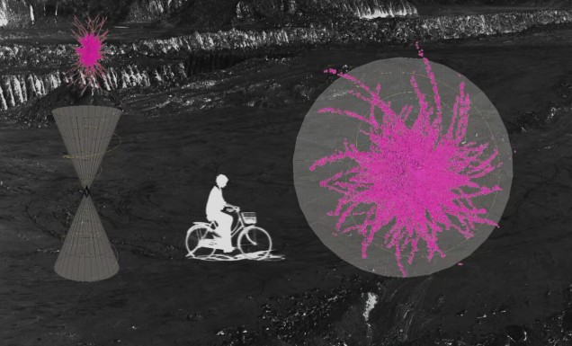 The Bicyclist Who Fell into a Time-Cone